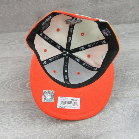 Denver Broncos New Era NFL 9FIFTY Snapback Hat Tie Dye One Size NEW - Picture 10 of 12